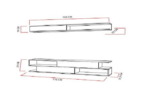 SÖZ TV ÜNİTESİ, BEYAZ SİYAH