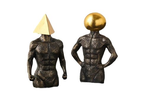 GEOMETRİK ADAM OBJE, İKİLİ SET