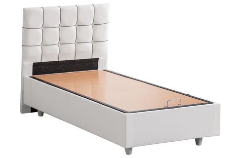 TAVİRA BAZA BAŞLIK VE YATAK SETİ, BEYAZ 140X190