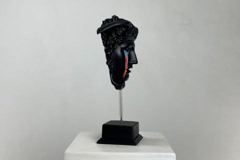 MEDUSA NIGHTMARE POP ART DEKORATİF ROMA YUNAN HEYKELLERİ