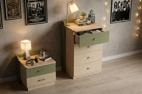 OLİV YÜKSEK ŞİFONYER, 4 ÇEKMECELİ