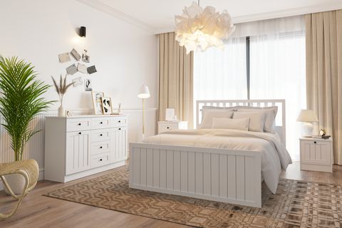 RABİ RUMY-S2 COUNTRY MEGA KOMODİN, BEYAZ