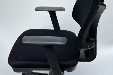 SANCAK OFİS ELVİS YÖNETİCİ KOLTUĞU, METAL AYAKLI , SİYAH