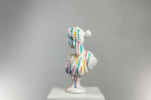 ARTEMIS COLORFALL POP ART DEKORATİF ROMA YUNAN HEYKELLERİ