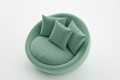 RUBY YUVARLAK DÖNER BERJER, MİNT YEŞİLİ