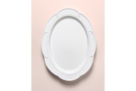 THE MİA GRANDE SERVİS TABAĞI BEYAZ 41X31 CM GRD0012