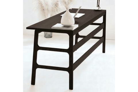 WOODESK RUSTİCO AHŞAP ÇALIŞMA MASASI, CEVİZ RENK