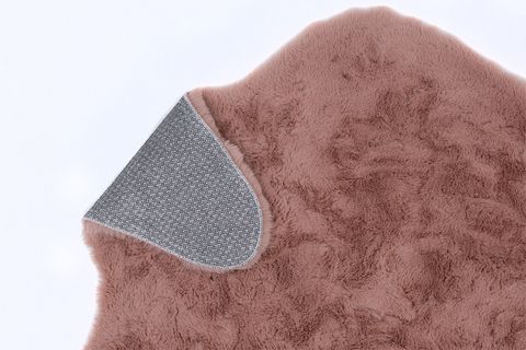 TAVŞAN POST KESİM MODERN MAKİNE HALISI, PUDRA, 120X180