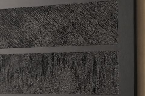 TERRA MODERN DOKULU TABLO, SİYAH 50X70 CM
