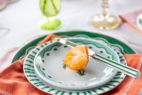 FERN&CO. X ANTHROPOLOGIE THE PALM COLLECTION YEMEK TAKIMI, 24 PARÇA
