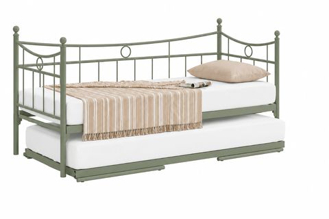 DAİLY DAYBED METAL YAVRULU KARYOLA, YEŞİL, 90X200