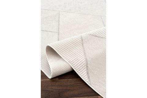 LUMİNA KREM GRİ TOZUMAZ HALI,  A0863A, 60X100