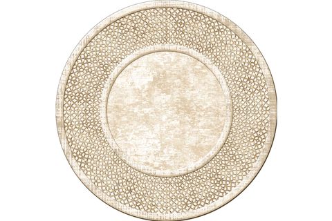 ROVİGO HOME DERİ TABAN YUVARLAK SALON HALISI RVG3288-SD753, 140X140 CM