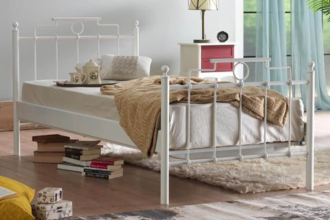 HATKUS METAL KARYOLA, BEYAZ, 90X200