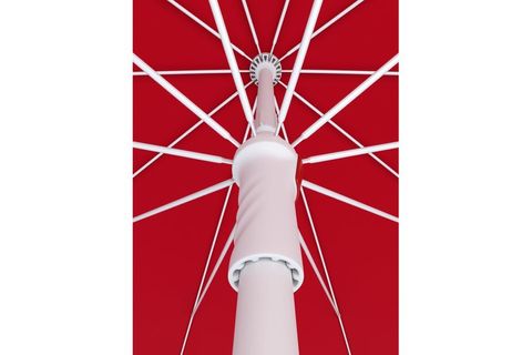 TEVALLİ PARASOL'S ELİTE ÇANTALI PLAJ BAHÇE ŞEMSİYESİ, KIRMIZI, 120/10, 240 Q