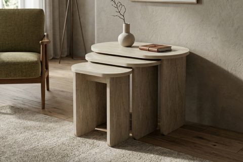 LOTUS ZİGON SEHPA, TRAVERTEN