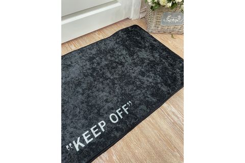 BRİLLANT HALI KEEP OFF LATEKS KAYMAZ TABAN KAPI ÖNÜ PASPASI 50X70 SİYAH