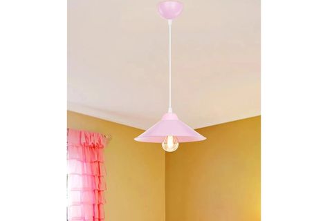 EVLİGHT MERCAN TEKLİ SARKIT AVİZE, PEMBE