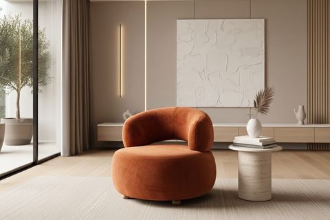 RİVA SIRT MEKANİZMALI ORTA SEHPALI KOLTUK TAKIMI, KREM