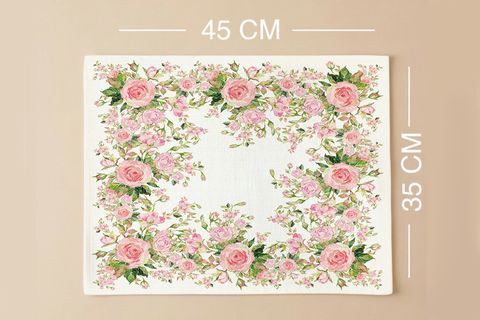 BAHAR GÜLLERİ PAMUKLU ALTI ADET AMERİKAN SERVİSİ