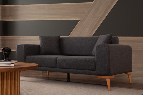 BABİL İKİLİ KANEPE, ANTRASİT