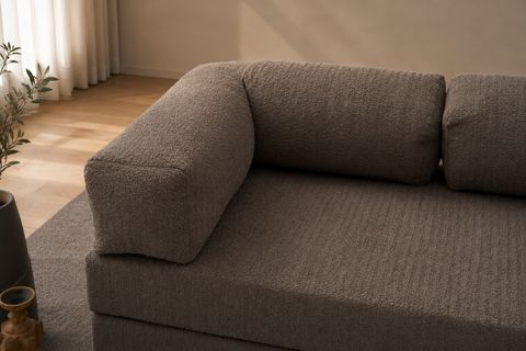 COMFORT SERİSİ YATAKLI KÖŞE KOLTUK, GRİ