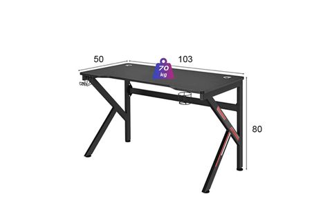 TYLER OYUNCU MASASI, 103X50