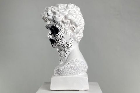 DAVID DARK SENSE POP ART DEKORATİF ROMA YUNAN HEYKELLERİ