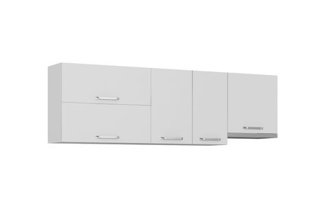 MİNAR 235 CM MUTFAK DOLABI BEYAZ 235-B7-ÜST MODÜL