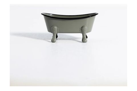 DEKORATİF VİNTAGE METAL SABUNLUK, YEŞİL