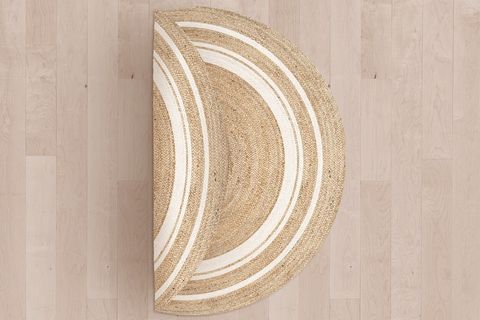 GARDENYA BOLERO ÖRGÜ 43 ÇİFT BORDÜRLÜ JÜT ÖRME HASIR KİLİM 120X120