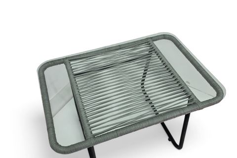 MARGO METAL İKİLİ BAHÇE TAKIMI, GRİ