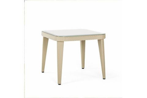 TİLİA KAİRA 4 KİŞİLİK CAMLI MASA SANDALYE TAKIMI BAHÇE BALKON SETİ