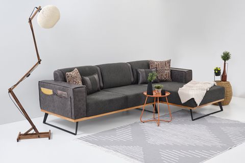 LOFT KÖŞE KOLTUK, ANTRASİT, SAĞ KÖŞE