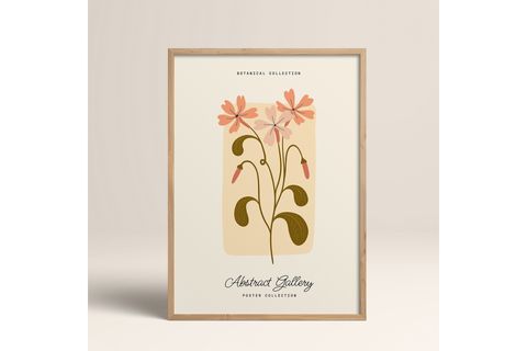 HOMEPACK ÇERÇEVELİ BLOSSOM FLOWERS SOYUT ÇİÇEKLER ART TABLO, 40X60, AHŞAP, FLOWER168