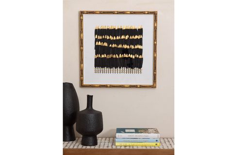 THE MİA FLUME TABLO, SİYAH 60X60X4 CM TBL0097