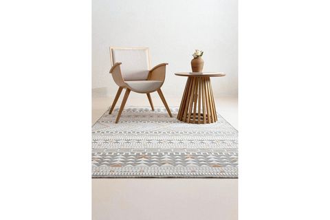 SAND GRİ SARI TEMİZLENEBİLİR HALI, 65550A, 50X80