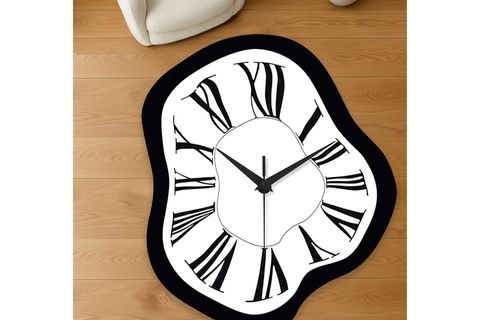 CLOCK BASKILI DOKUMA TABAN HALI, 208 YNG, 50X60  CM