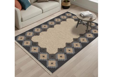 ATLAS GEOMETRİK VİNTAGE DOKUMA TABAN HALI, 420 YNG, 60X120 CM