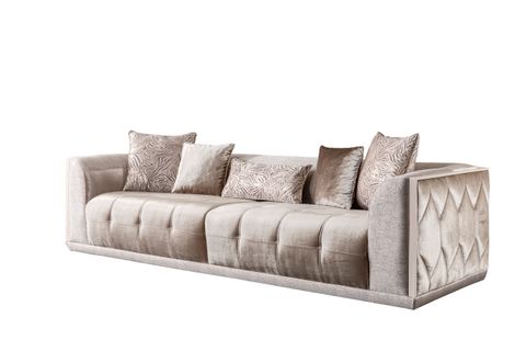 ALFA BEŞLİ KOLTUK, KREM