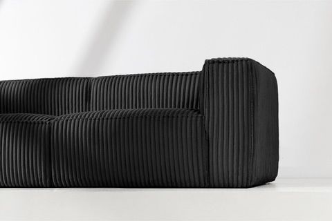 MELODİ ÜÇLÜ KOLTUK, SİYAH