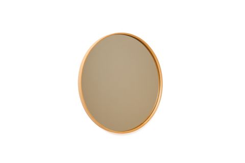 CİRCLE DUVAR AYNASI, MEŞE, 100 CM