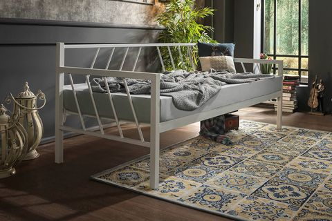GLORY DAYBED METAL KARYOLA, BEYAZ, 90X200
