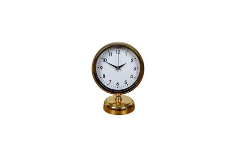 ELEGANCE GOLD METAL MASA SAATİ 25X20 CM