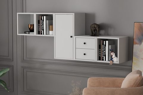 AYDIN KİTAPLIKLI RAF, DVR-1109-Ç