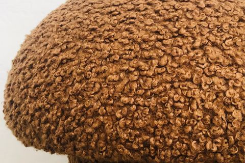 S HOME DESIGN CONCEPT MUSHROOM MANTAR PUF, KAHVE