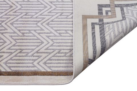 RİVA 8720 GRİ MAKİNE HALISI 160X230
