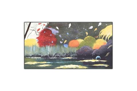 RENKLİ DÜNYA ORİJİNAL YAĞLI BOYA TABLO