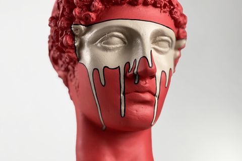 HERMES DYNAMITE POP ART DEKORATİF ROMA YUNAN HEYKELLERİ