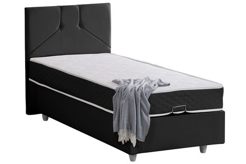 WİCK BAZA BAŞLIK VE YATAK SETİ, ANTRASİT 140X190